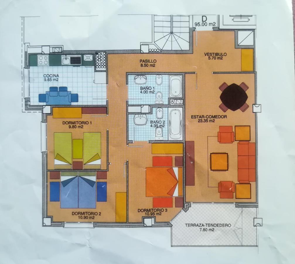 La Terraza De Zahara Apartment Pamplona Ngoại thất bức ảnh